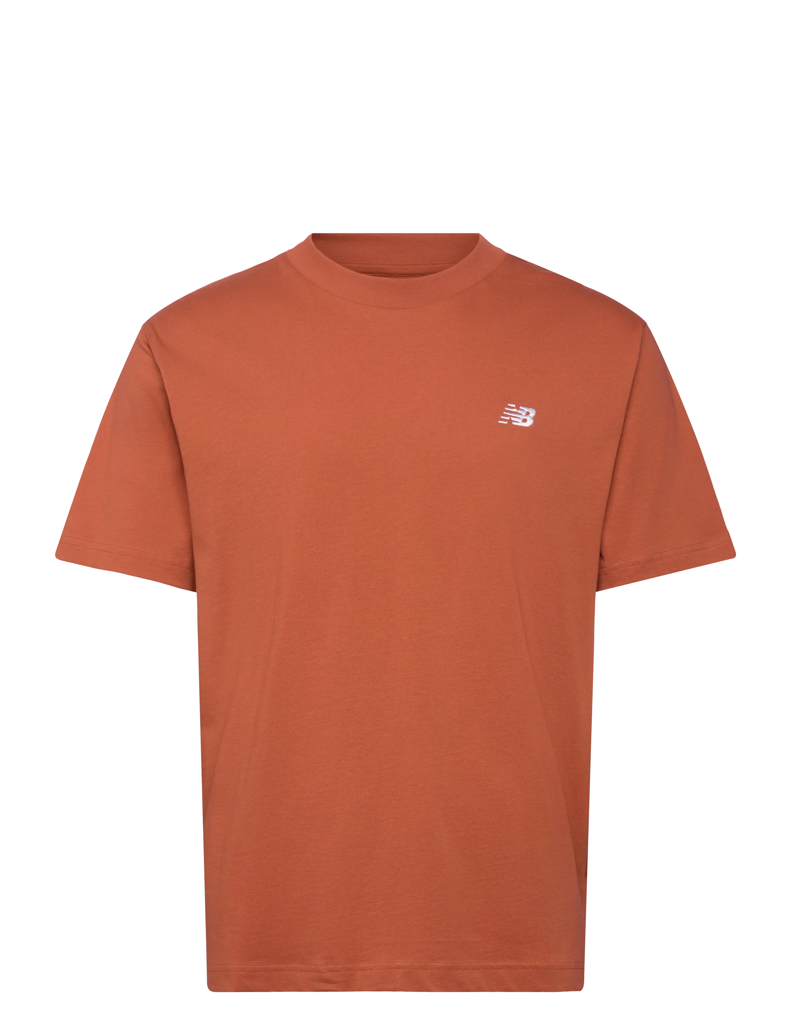 New Balance Sport Essentials Cotton T-Shirt, S, T-shirts, Orange - Short-sleeved, Männerswear