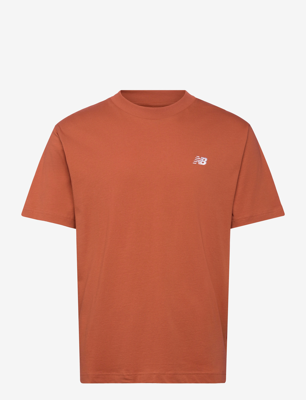 New Balance - Sport Essentials Cotton T-Shirt - oberteile & t-shirts - cinnamon - 0
