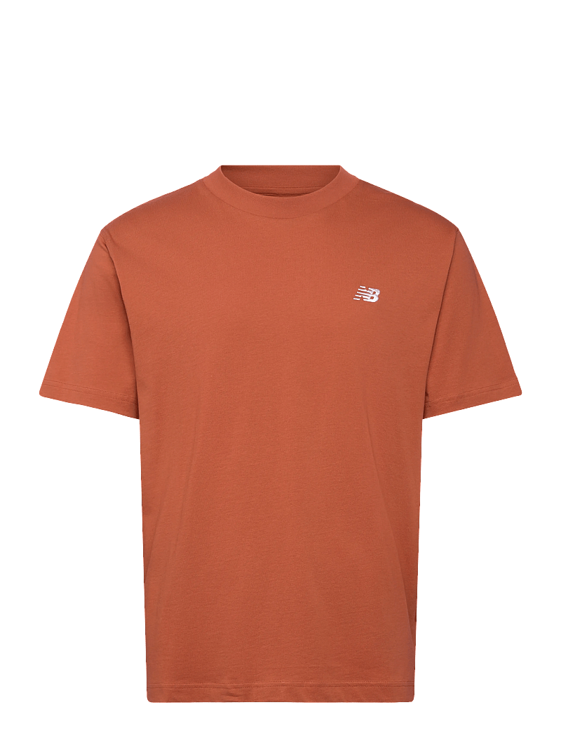 New Balance - Sport Essentials Cotton T-Shirt - oberteile & t-shirts - cinnamon - 0