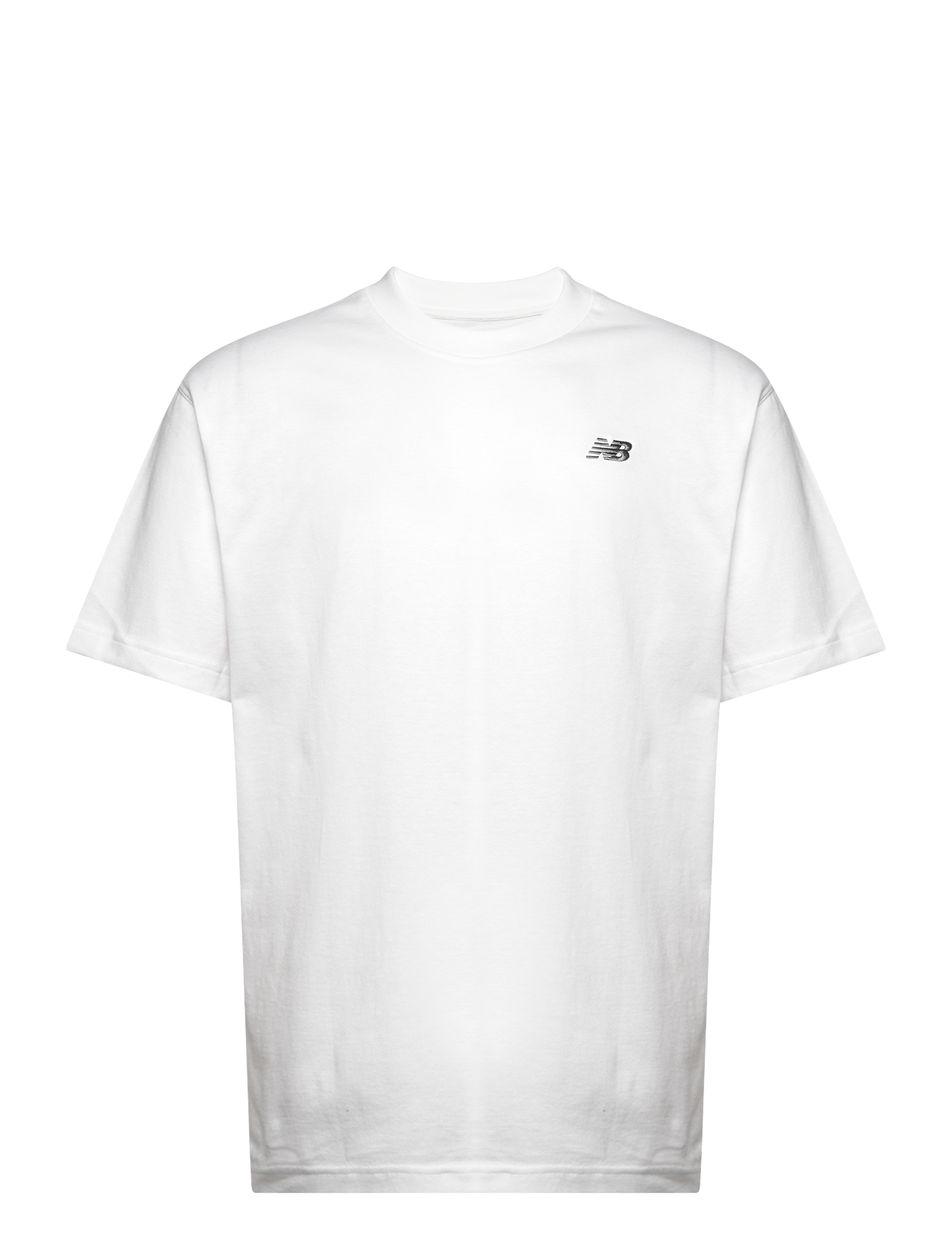 New Balance Sport Essentials Cotton T-Shirt, L, T-shirts, Weiß - Short-sleeved, Männerswear