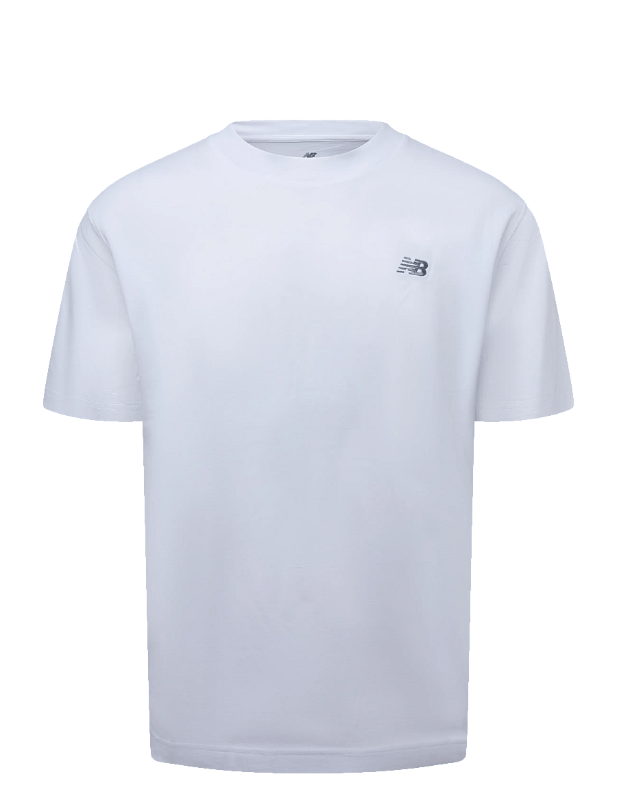 New Balance - Sport Essentials Cotton T-Shirt - tops & t-shirts - white - 0