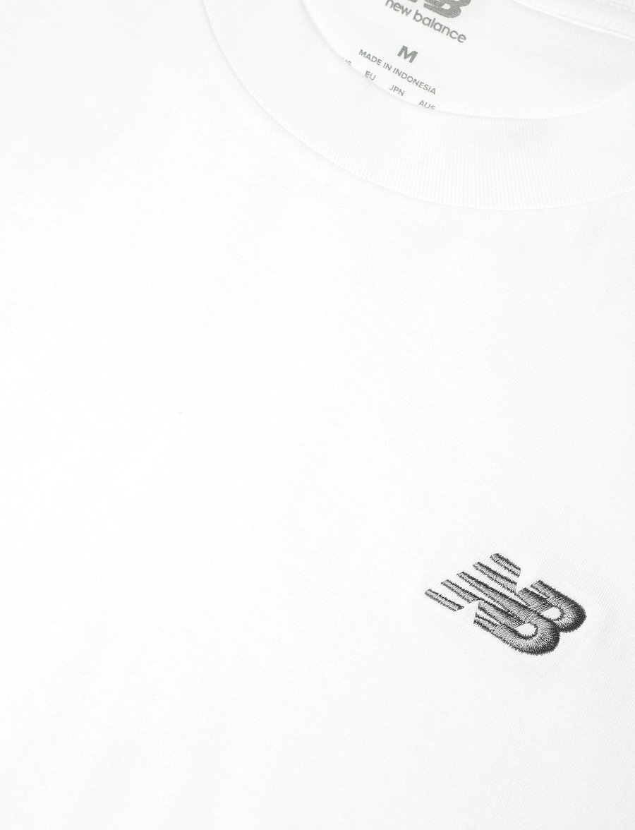 New Balance - Sport Essentials Cotton T-Shirt - t-shirts - white - 2