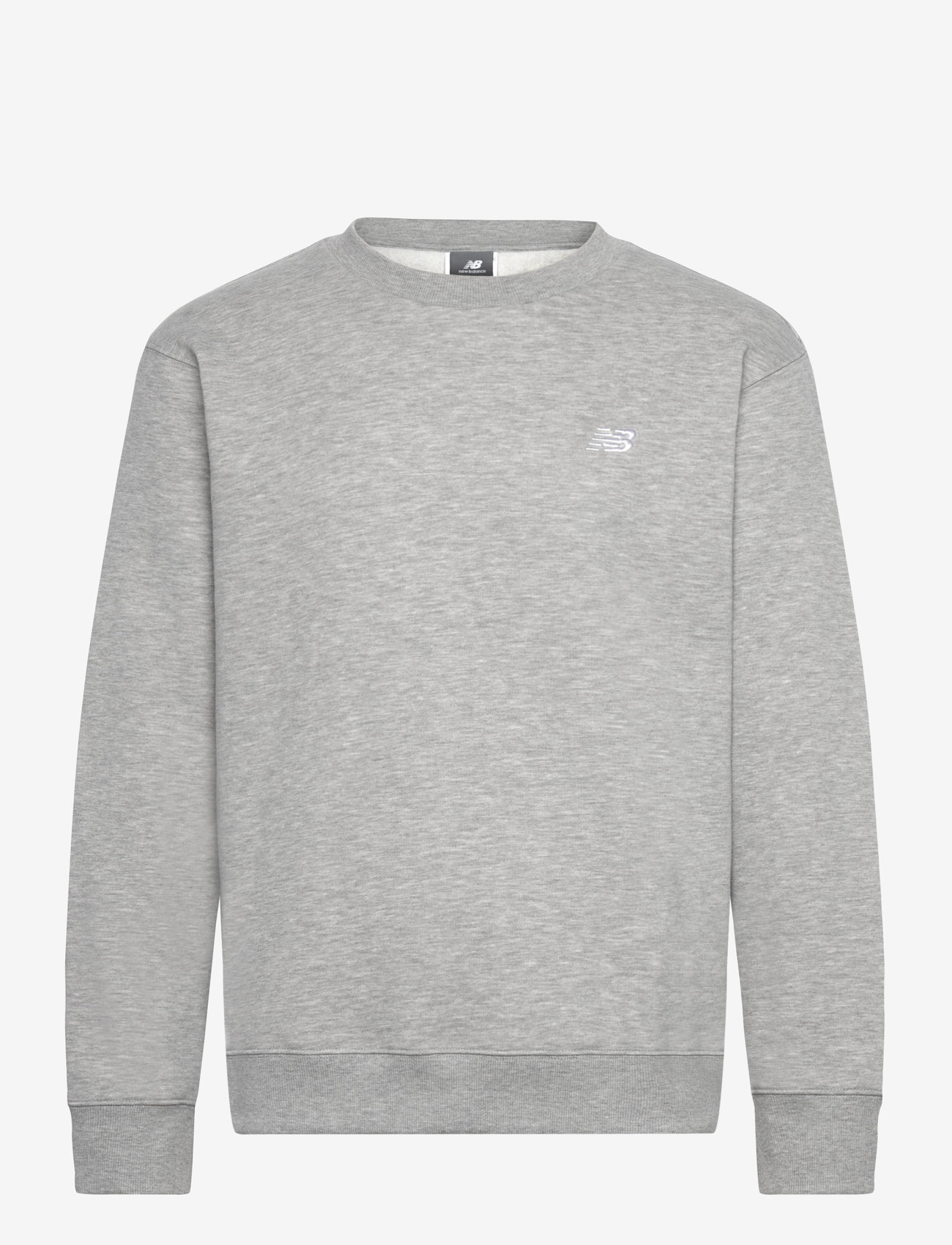 New Balance - Sport Essentials Fleece Crew - tops - athletic grey - 0