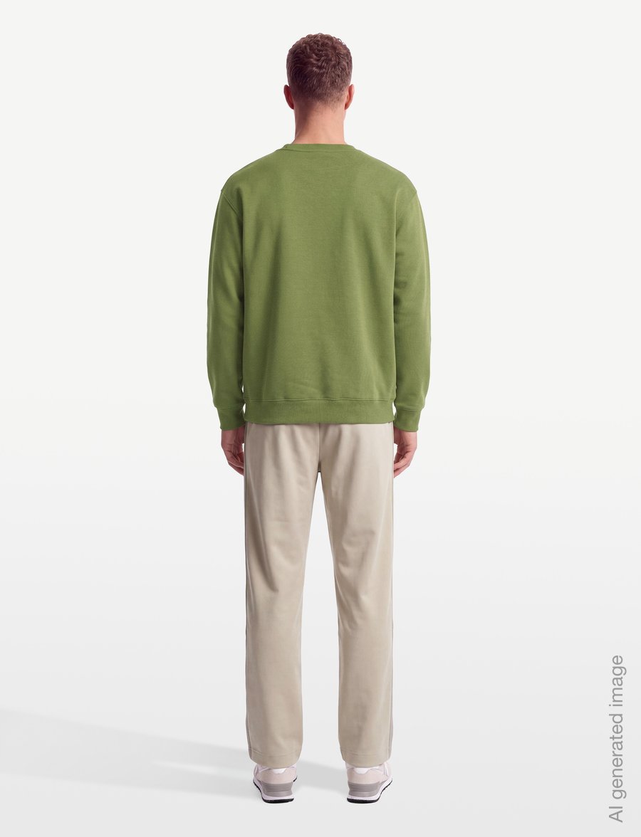 New Balance - Sport Essentials Fleece Crew - Överdelar - sport green - 4