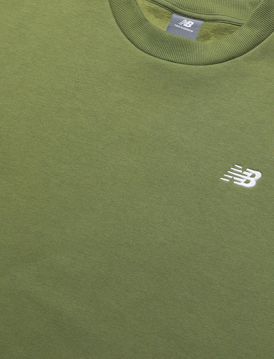 New Balance - Sport Essentials Fleece Crew - Överdelar - sport green - 2