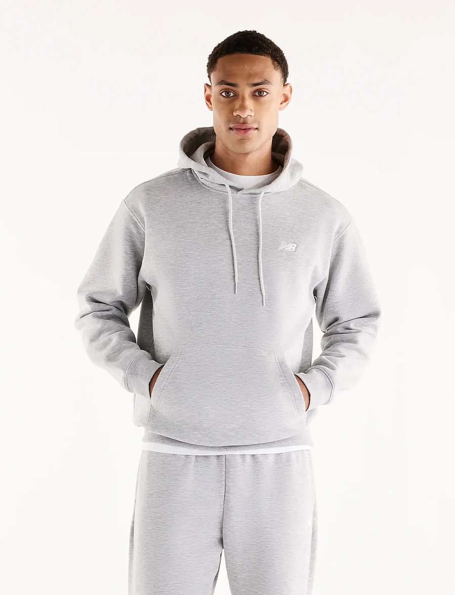 New Balance - Sport Essentials Fleece Hoodie - sweatshirts - athletic grey - 0