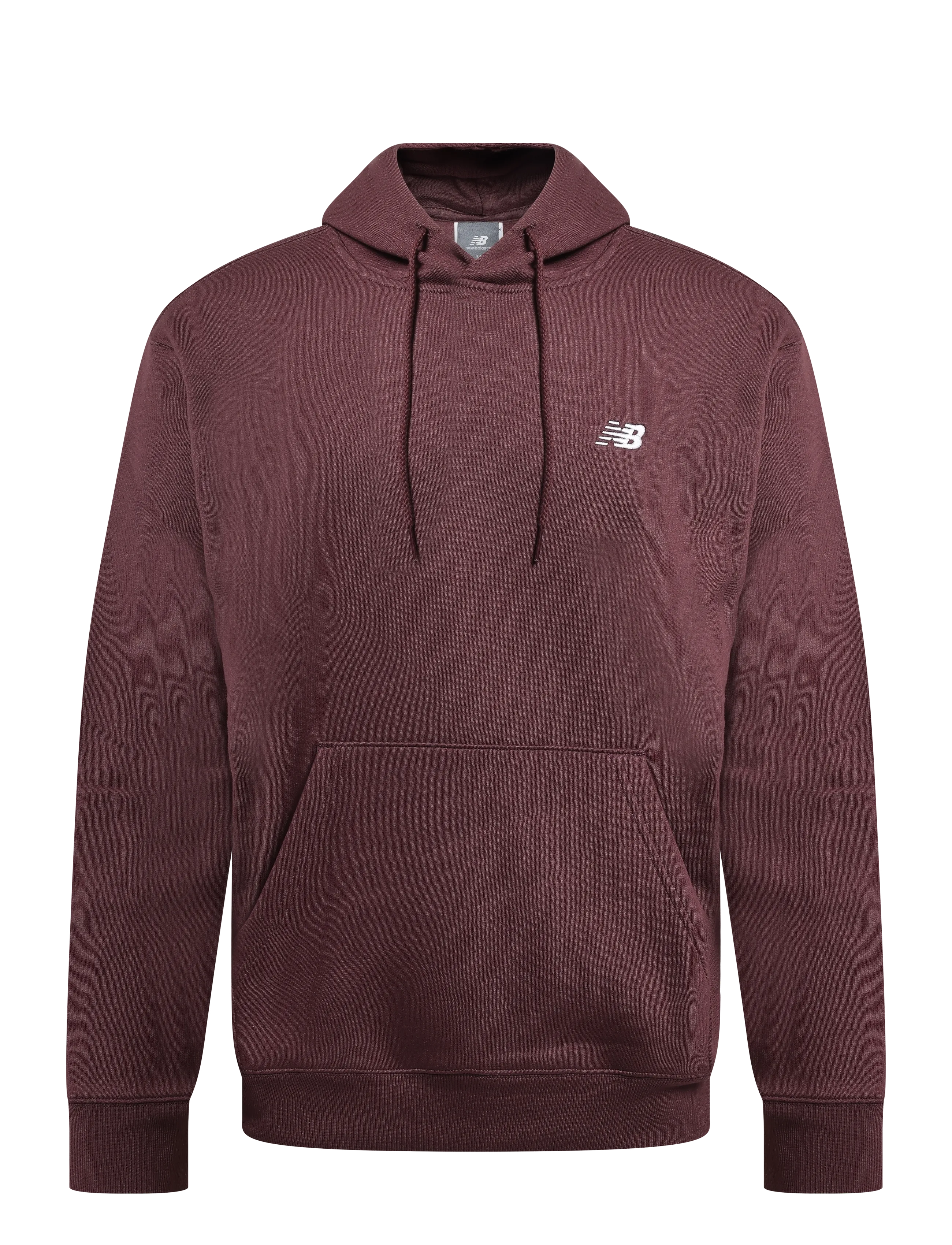 New Balance Sport Essentials Fleece Hoodie - Hoodies - CHERRY LEATHER / burgundy