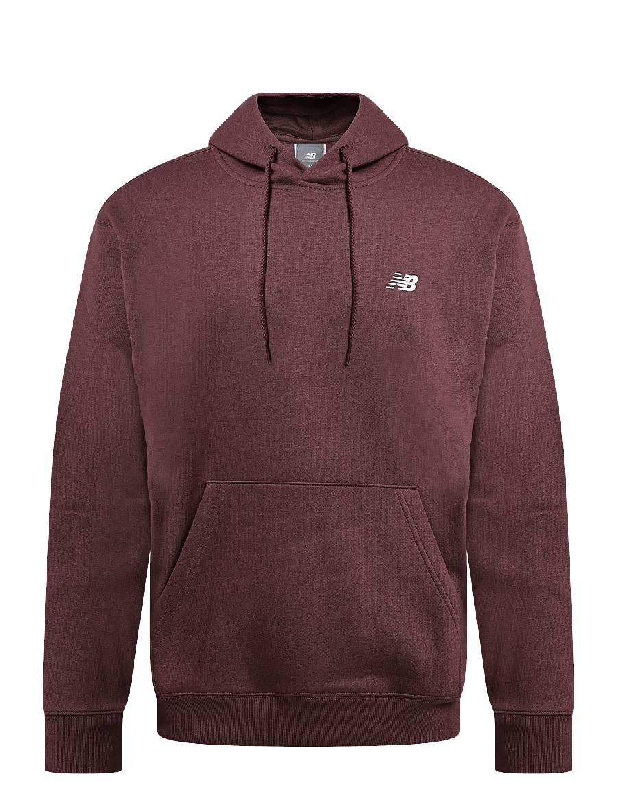 New Balance - Sport Essentials Fleece Hoodie - tops - cherry leather - 0