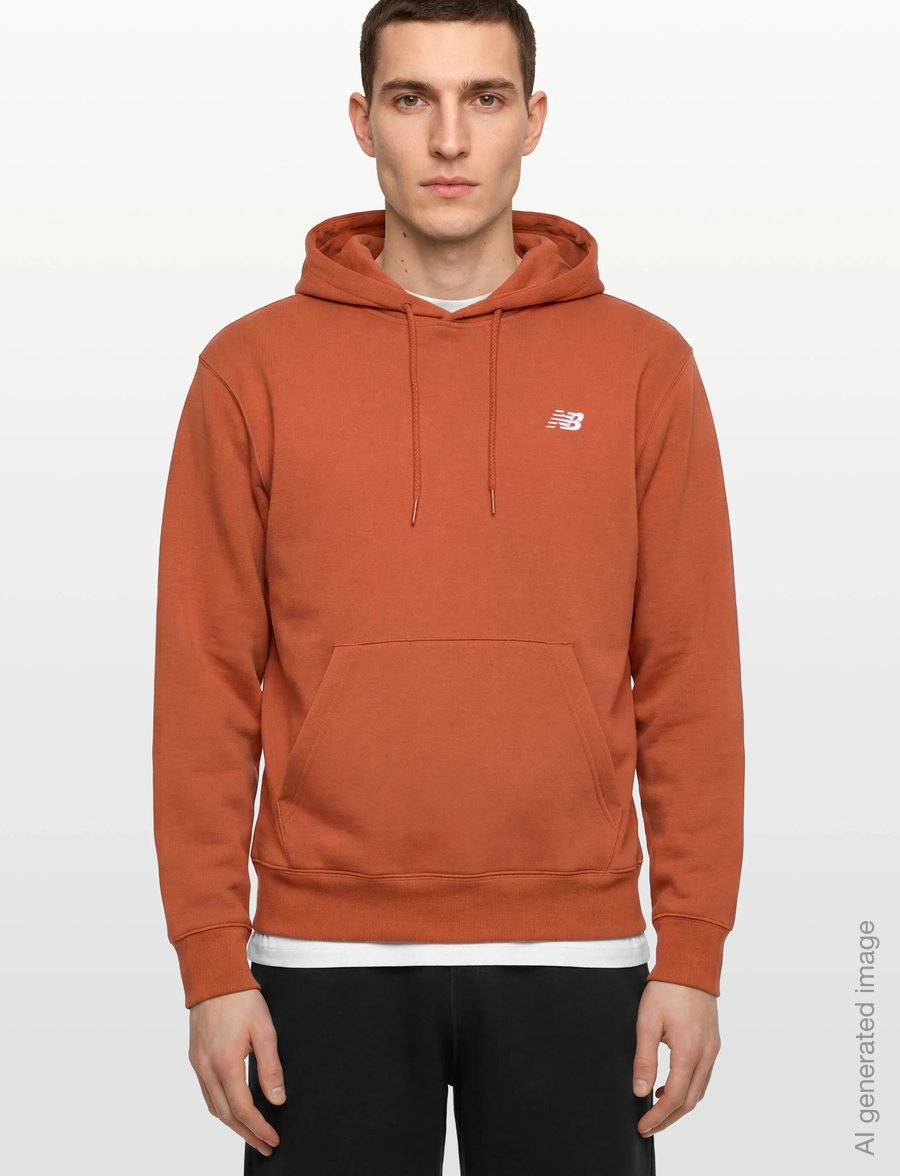 New Balance - Sport Essentials Fleece Hoodie - huvtröjor - cinnamon - 3