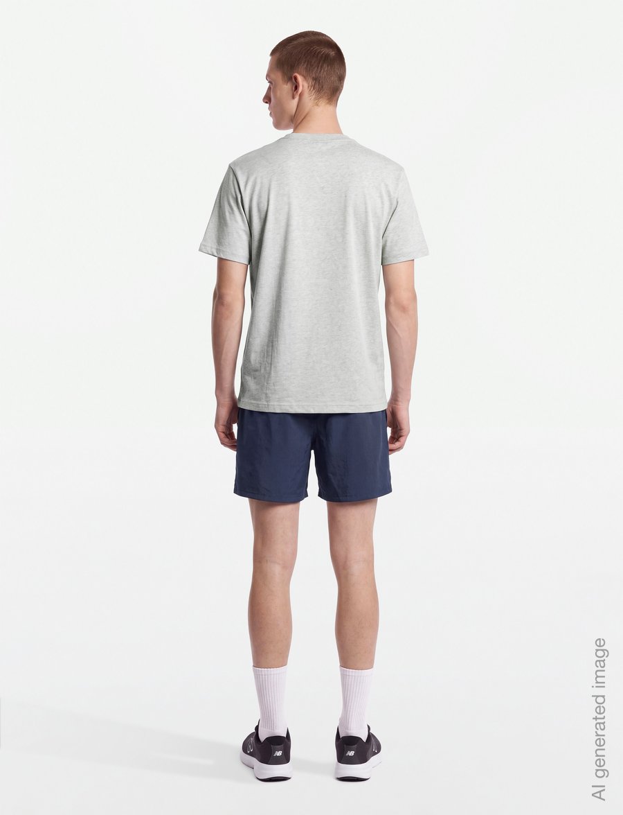 New Balance - Athletics Cotton T-Shirt - t-shirts - ash heather - 4