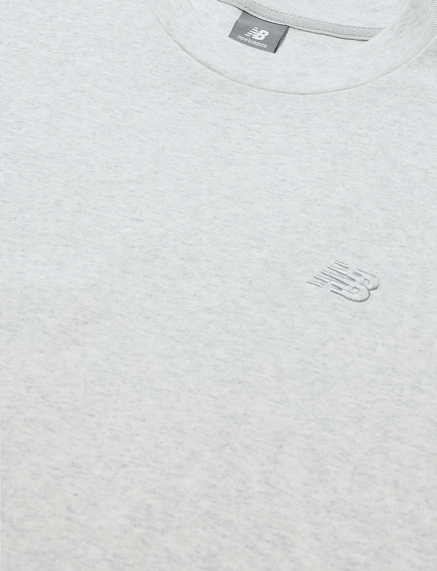 New Balance - Athletics Cotton T-Shirt - t-shirts - ash heather - 5
