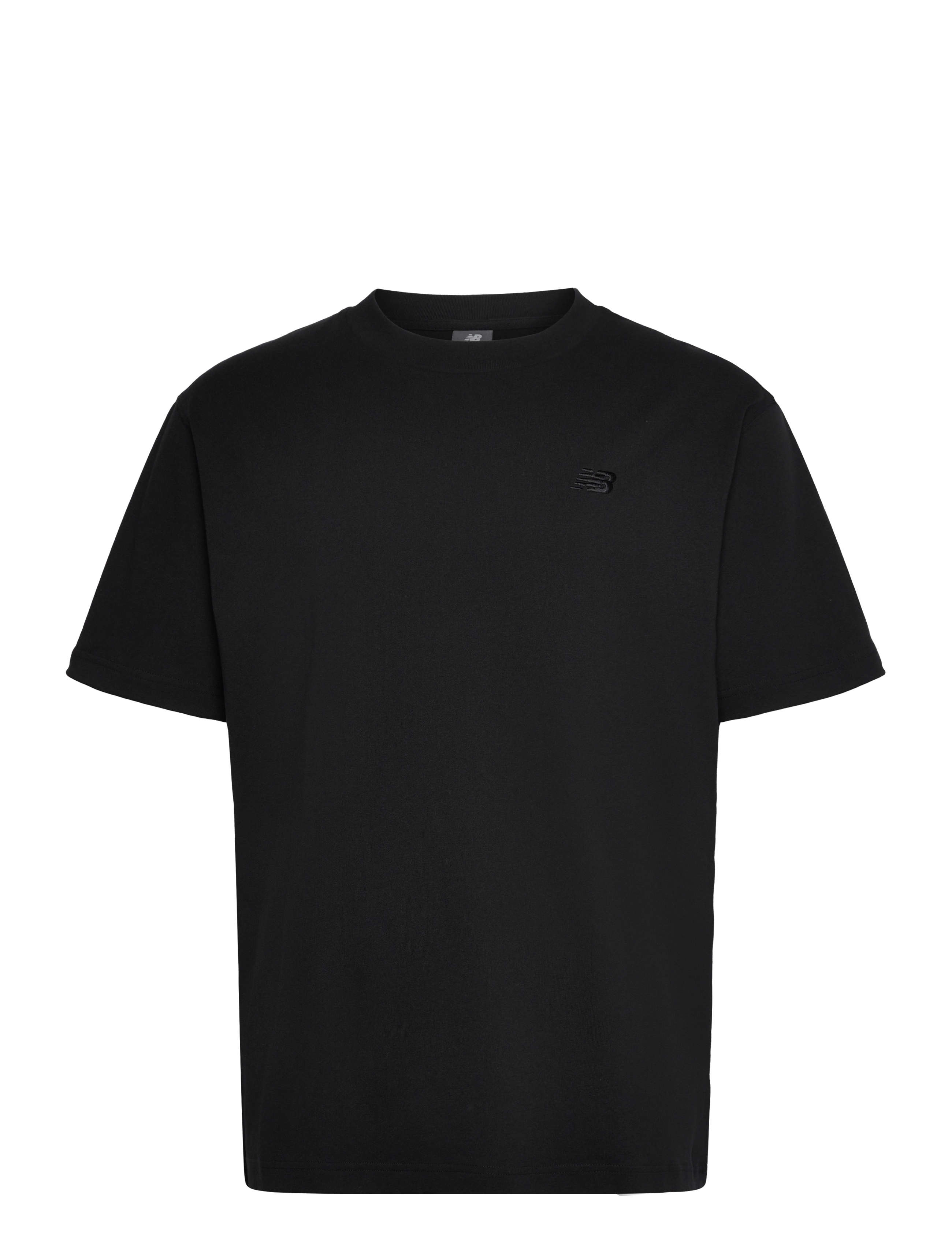 New Balance Athletics Cotton T-Shirt, Mænd, Atletik T-Shirt, Sort, Str: L