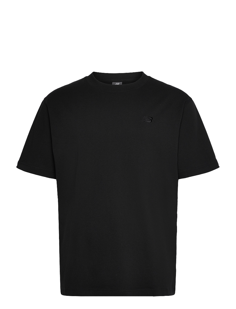 New Balance - Athletics Cotton T-Shirt - oberteile & t-shirts - black - 0