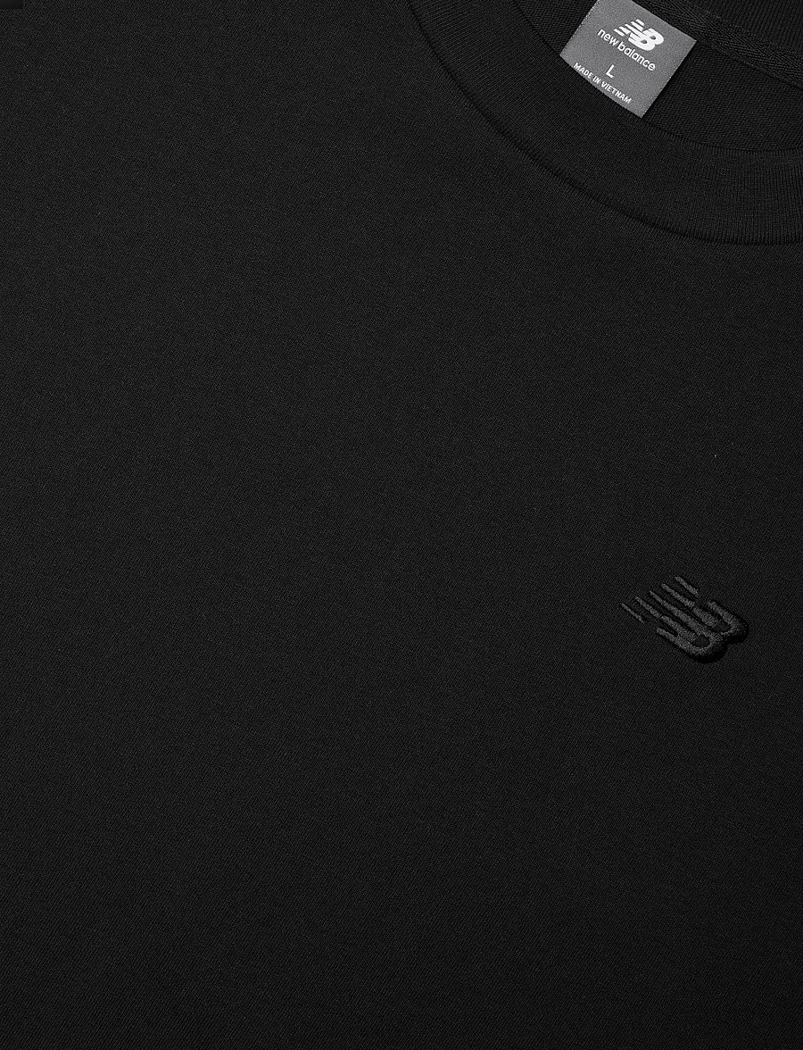 New Balance - Athletics Cotton T-Shirt - oberteile & t-shirts - black - 2