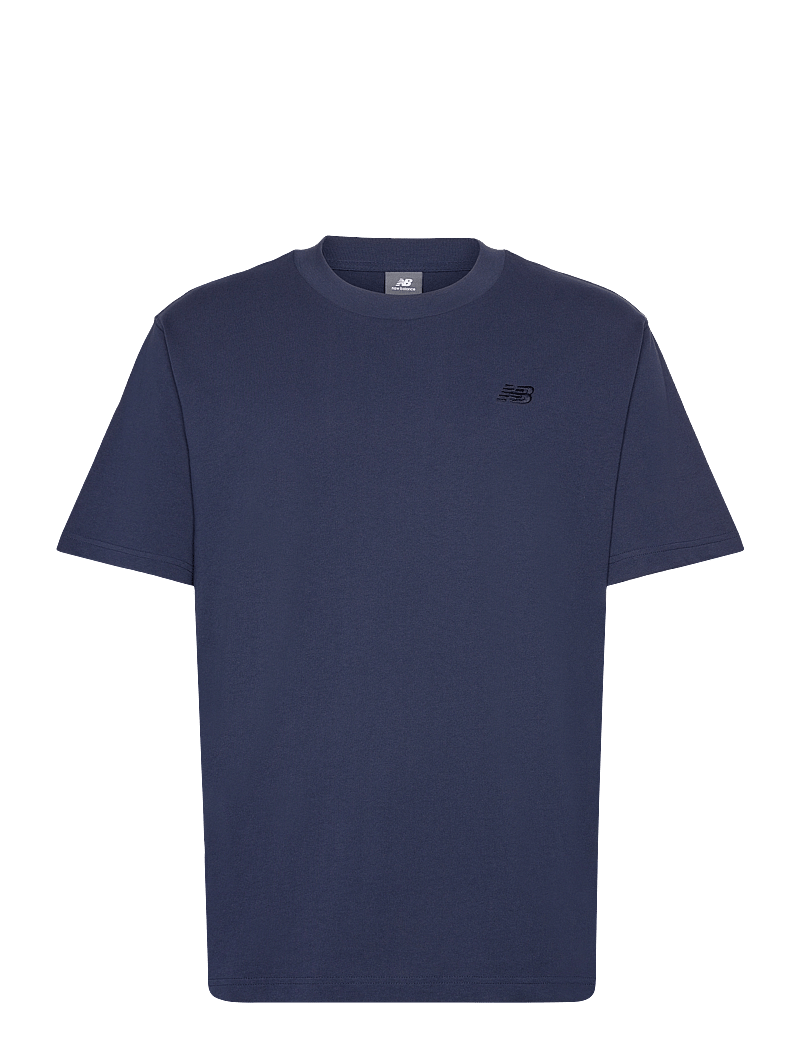 New Balance - Athletics Cotton T-Shirt - oberteile & t-shirts - nb navy - 1