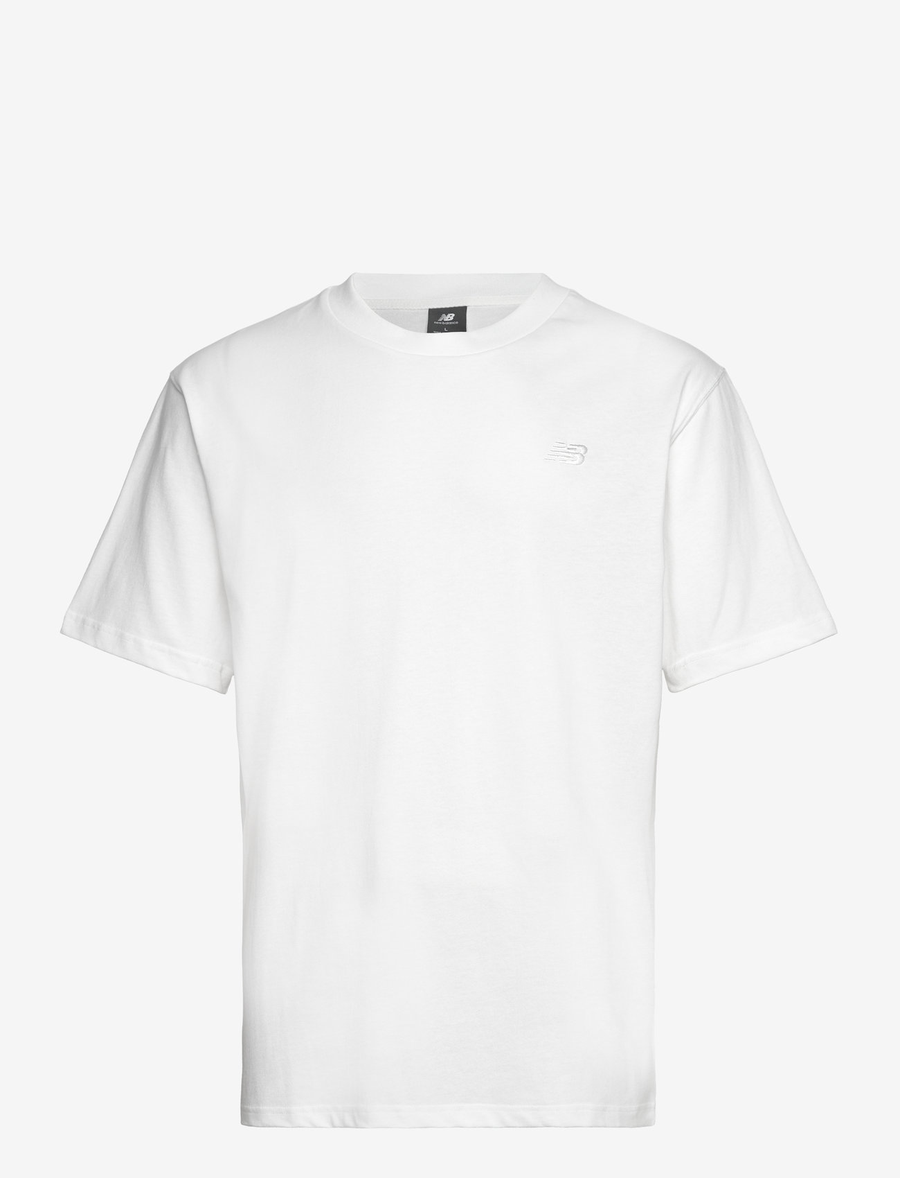 New Balance - Athletics Cotton T-Shirt - oberteile & t-shirts - white - 0