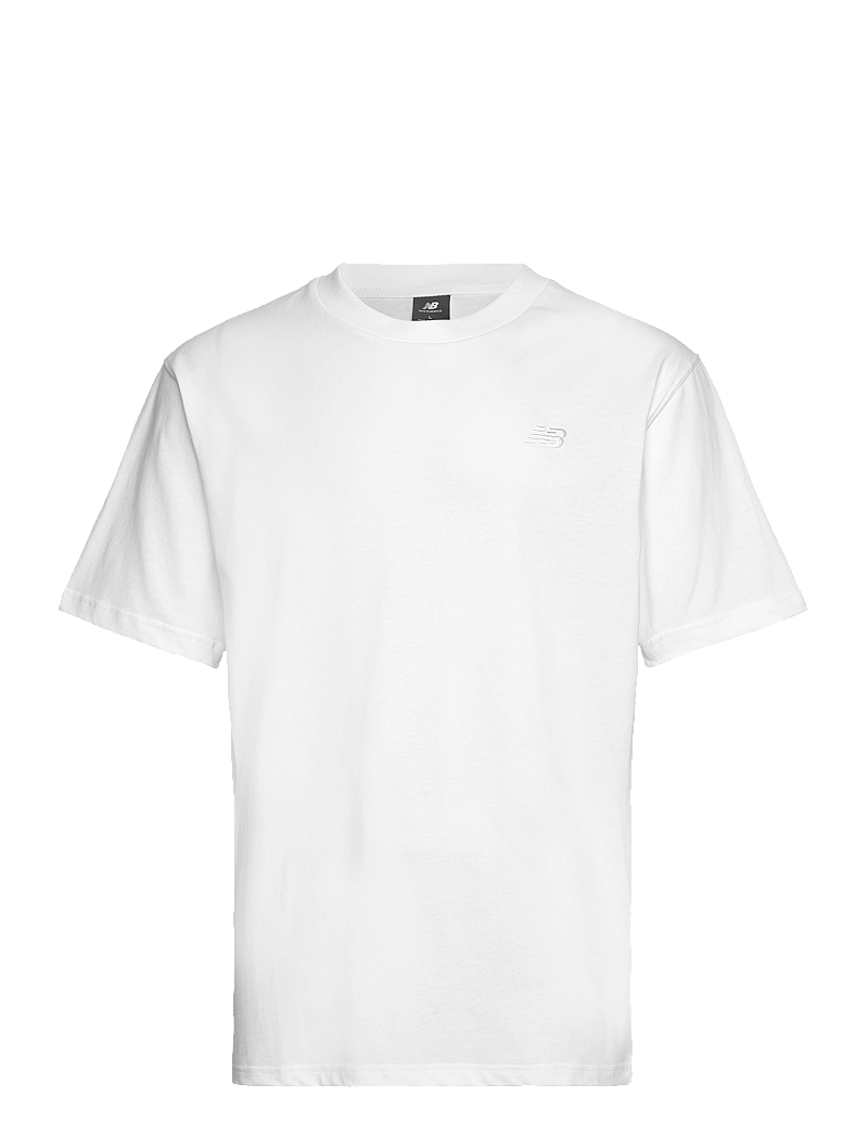 New Balance - Athletics Cotton T-Shirt - oberteile & t-shirts - white - 0