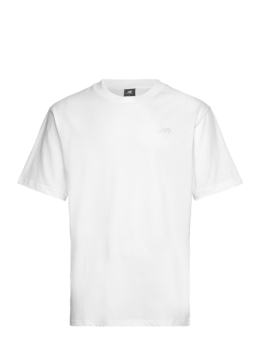 New Balance - Athletics Cotton T-Shirt - alussärgid ja t-särgid - white - 0