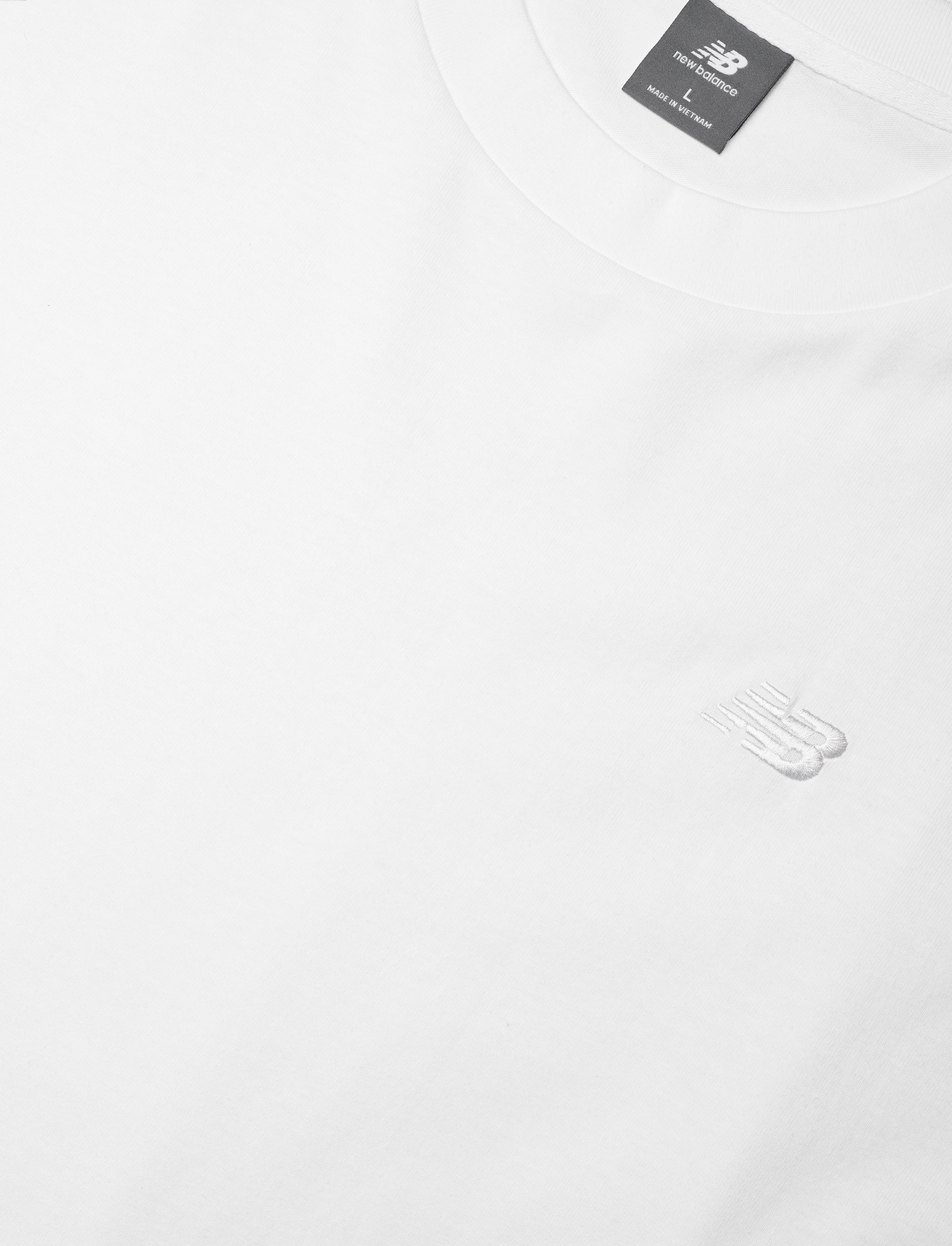 New Balance - Athletics Cotton T-Shirt - tops & t-shirts - white - 2