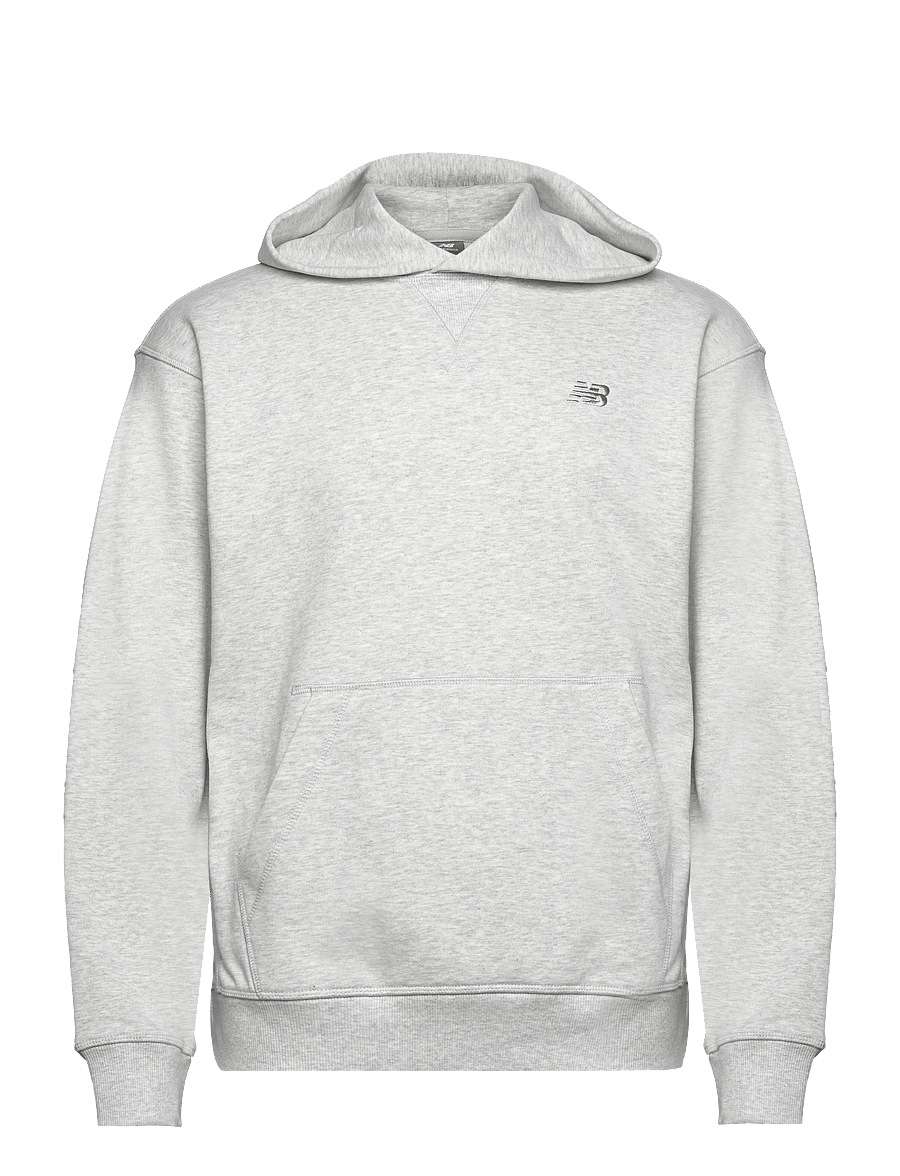 New Balance - Athletics French Terry Hoodie - tops - ash heather - 0