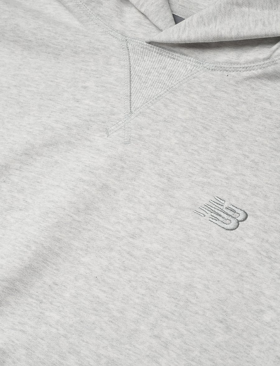 New Balance - Athletics French Terry Hoodie - tops - ash heather - 2