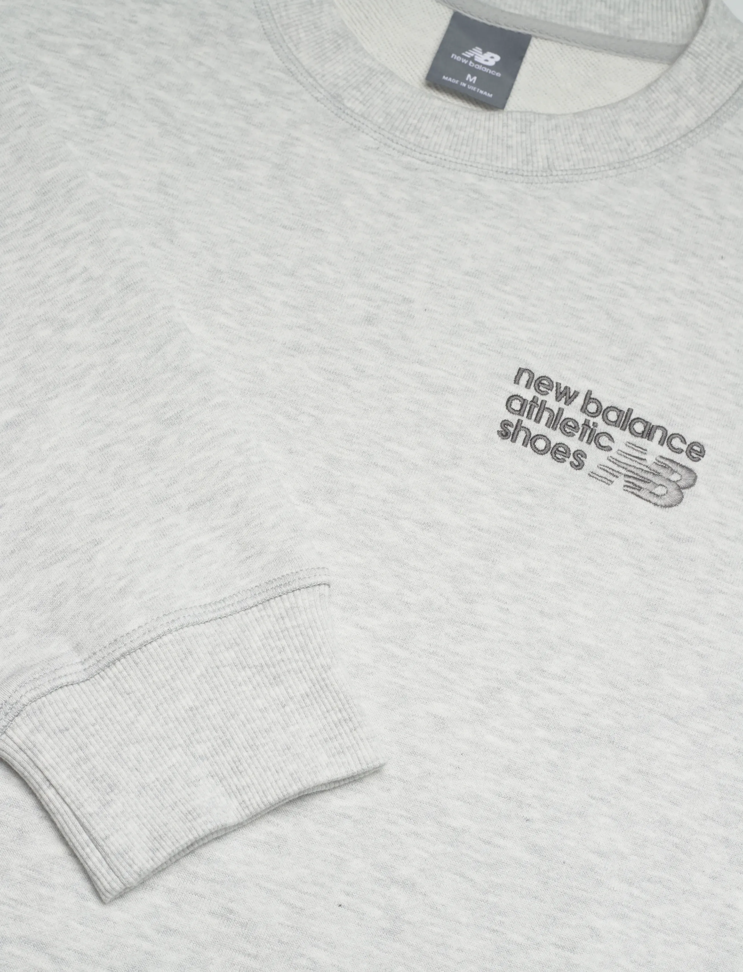 New Balance - Athletics Premium Logo Crew - overdele - ash heather - 2