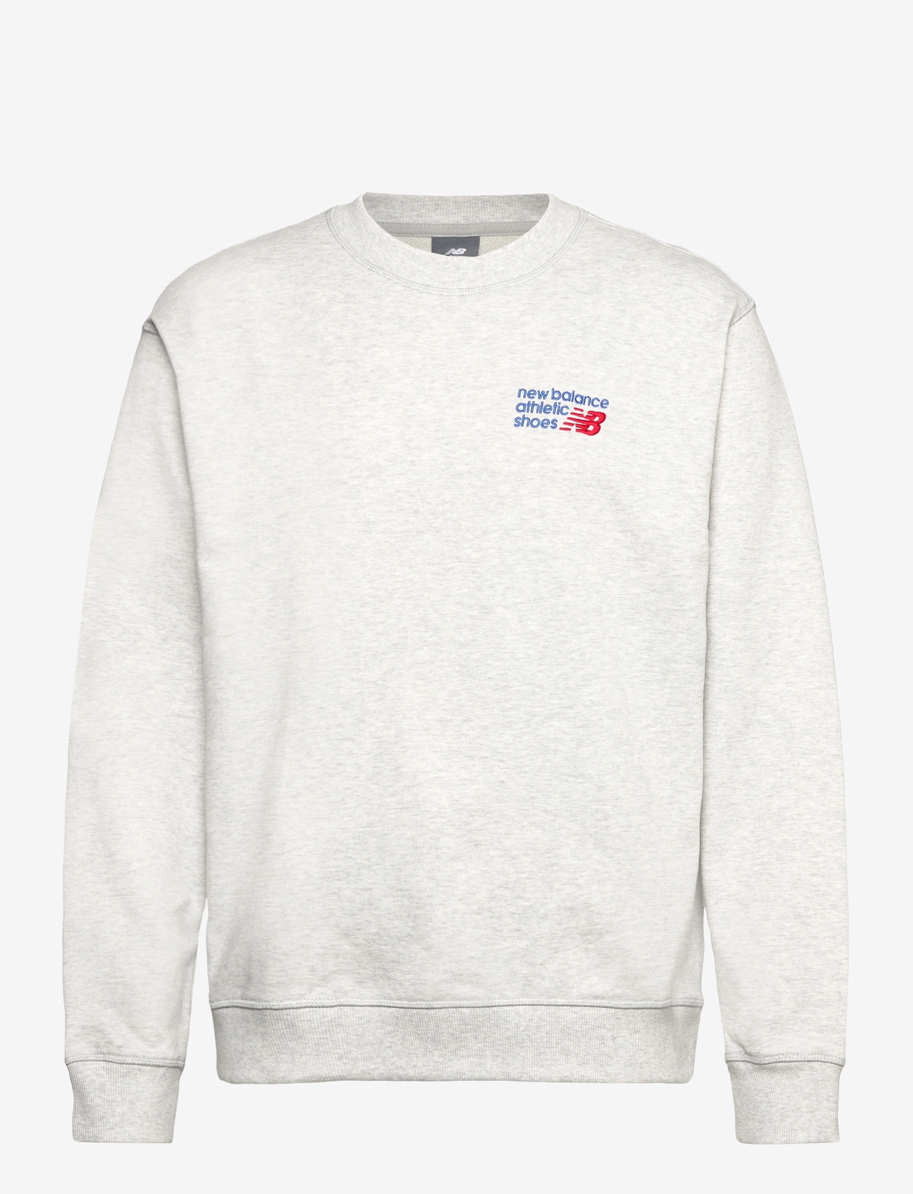 New Balance - Athletics Premium Logo Crew - Överdelar - ash heather - 0