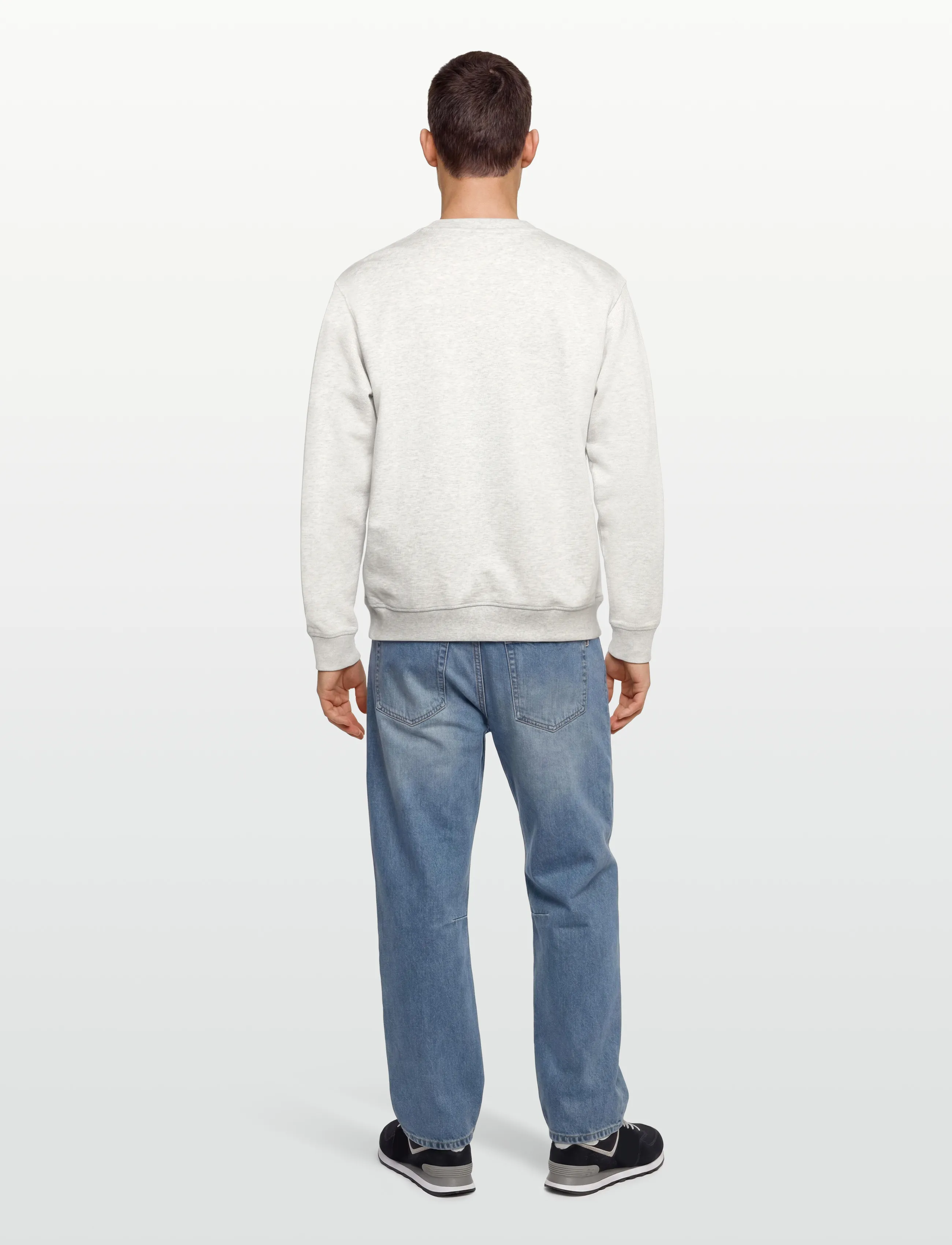 New Balance - Athletics Premium Logo Crew - oberteile - ash heather - 4