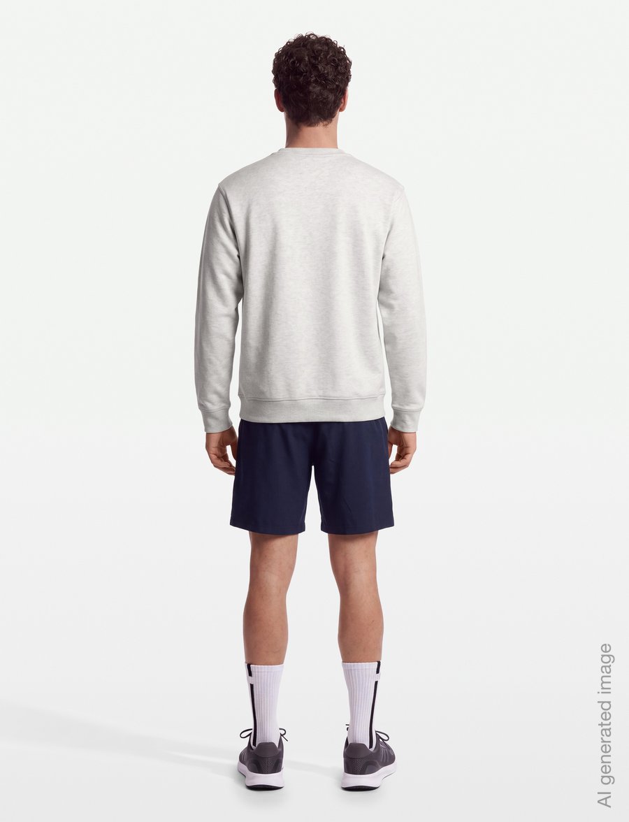 New Balance - Athletics Premium Logo Crew - alussärgid - ash heather - 4