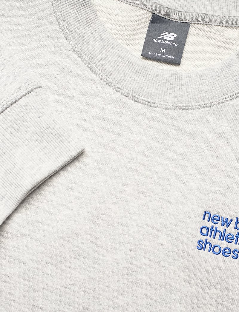 New Balance - Athletics Premium Logo Crew - Överdelar - ash heather - 2