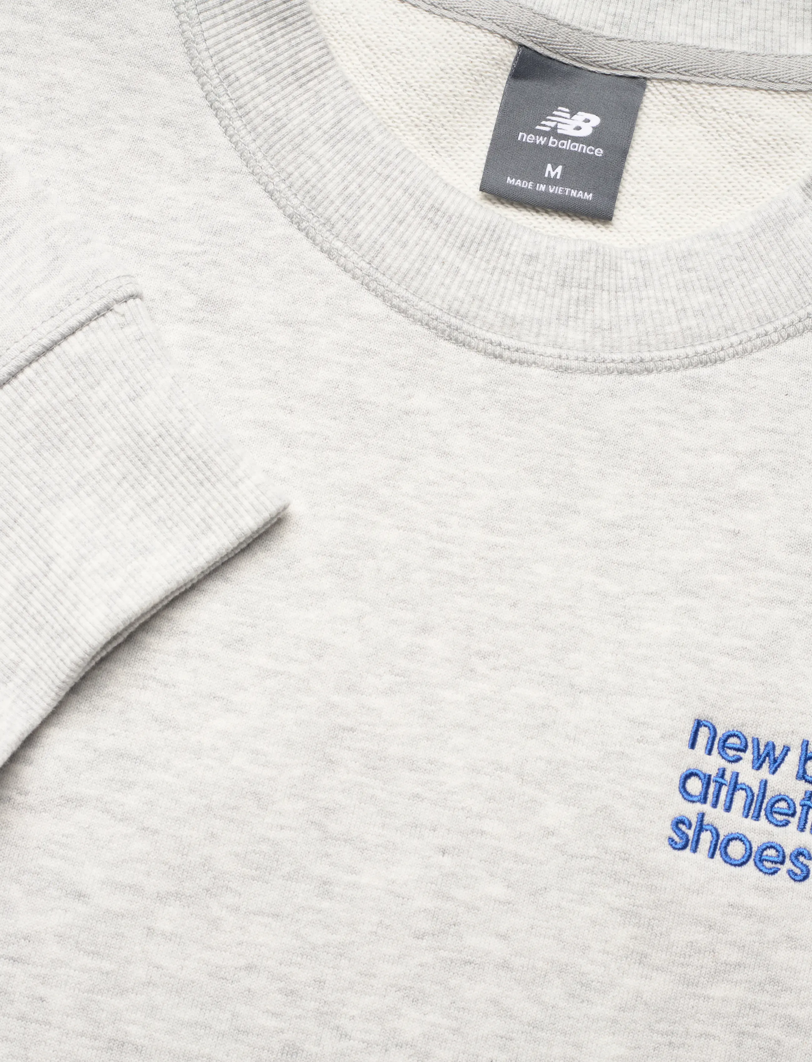 New Balance - Athletics Premium Logo Crew - alussärgid - ash heather - 2