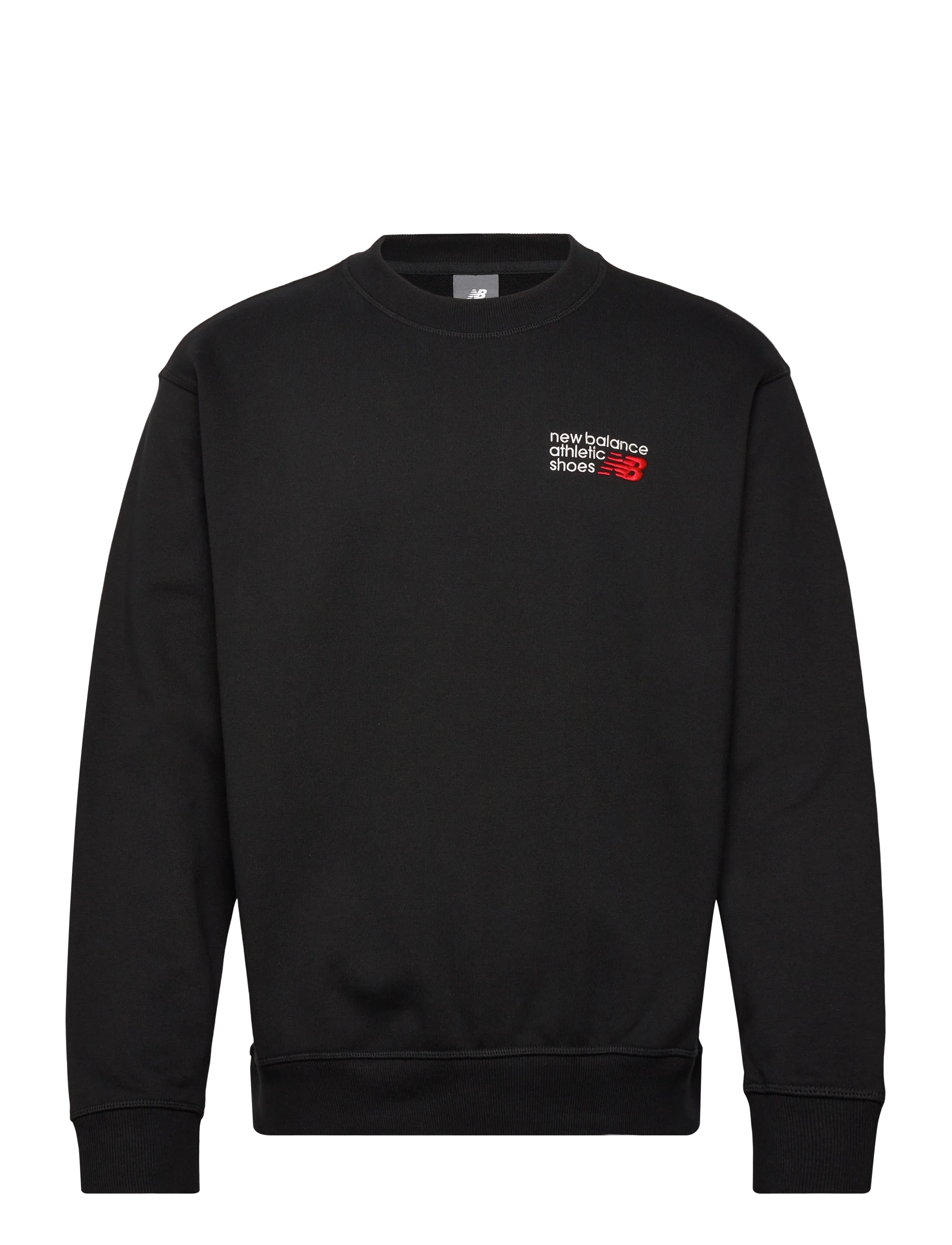 Athletics Premium Logo Crew - BLACK