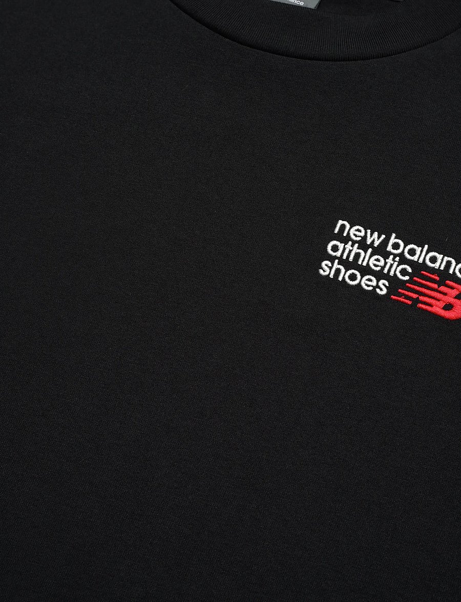 New Balance - Athletics Premium Logo T-Shirt - oberteile & t-shirts - black - 2