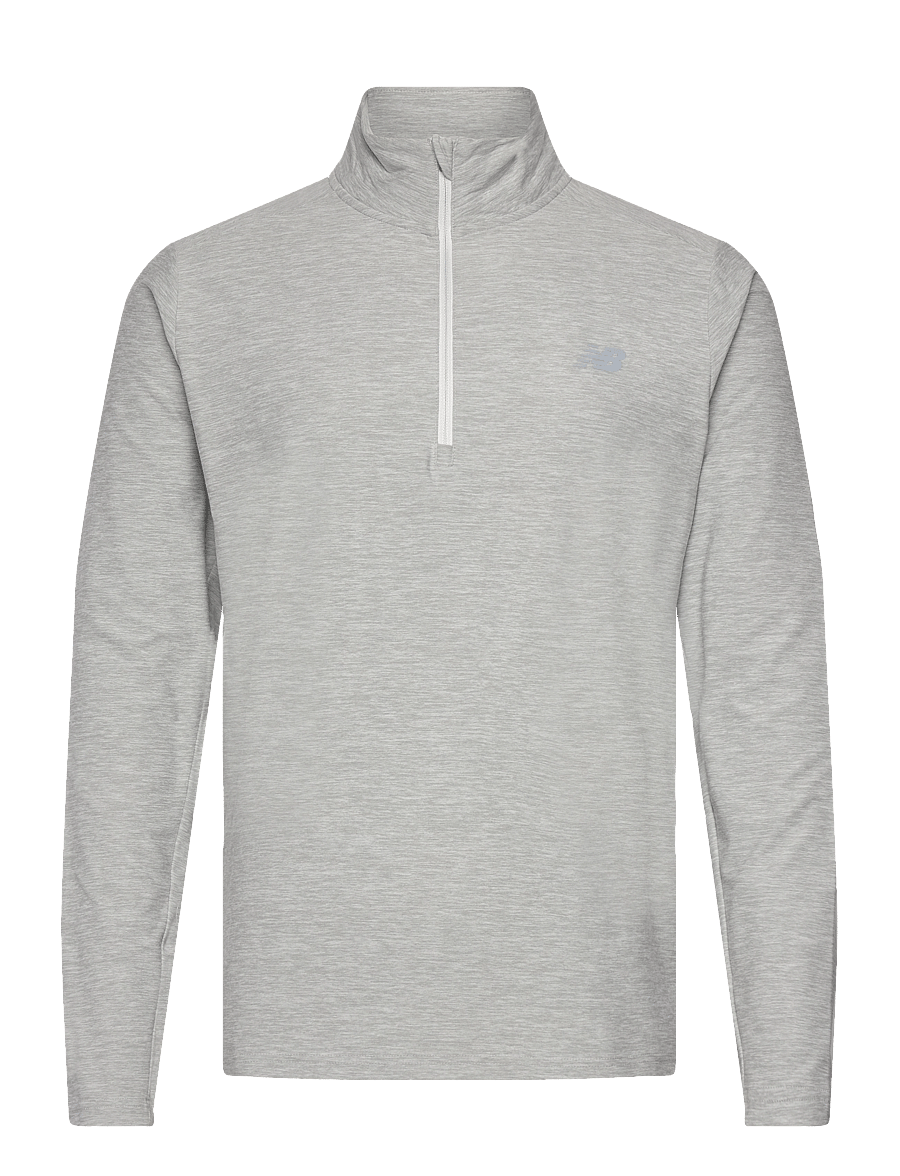 New Balance - Space Dye 1/4 Zip - flīsa un siltās jakas - athletic grey - 0