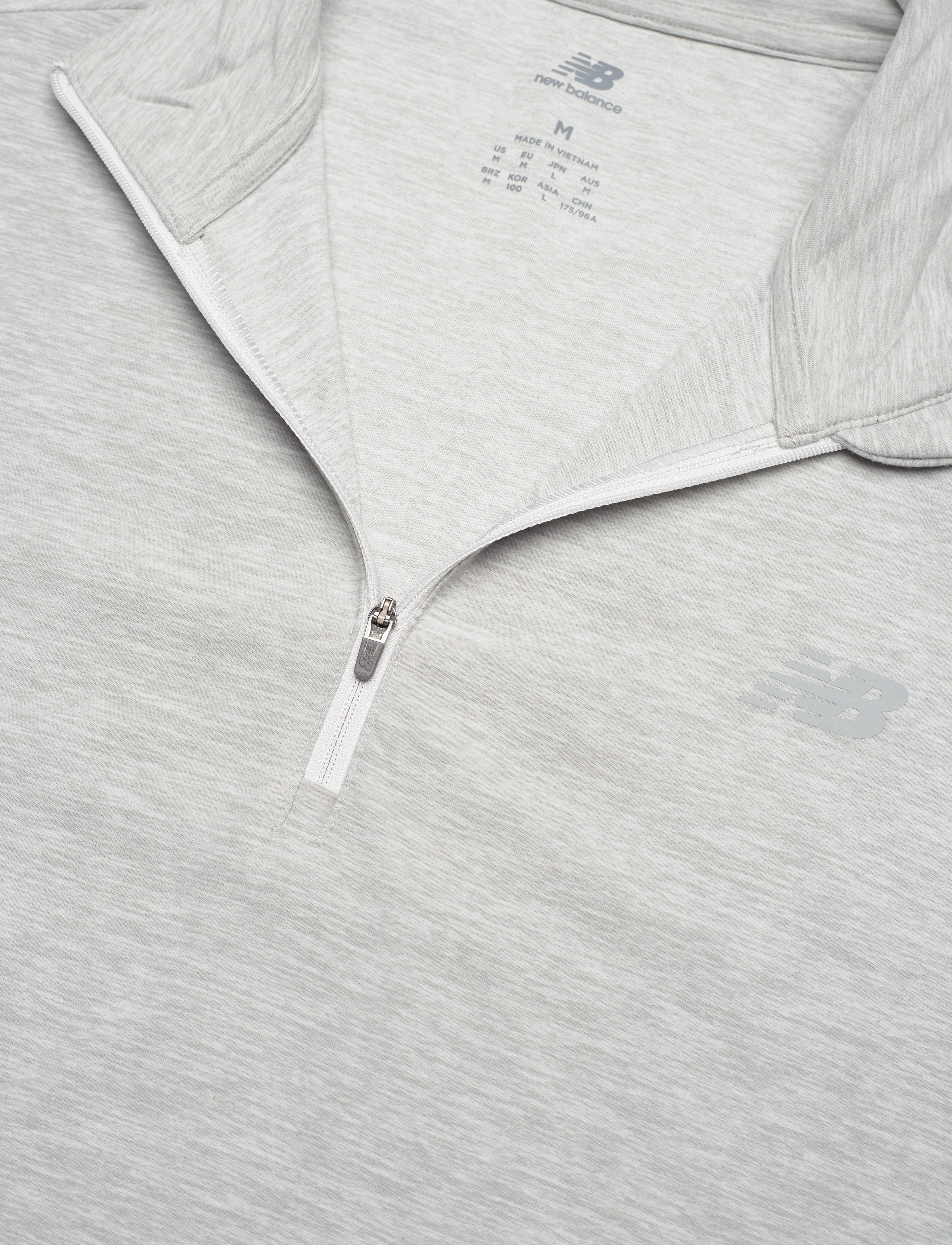 New Balance - Space Dye 1/4 Zip - fliis - athletic grey - 2