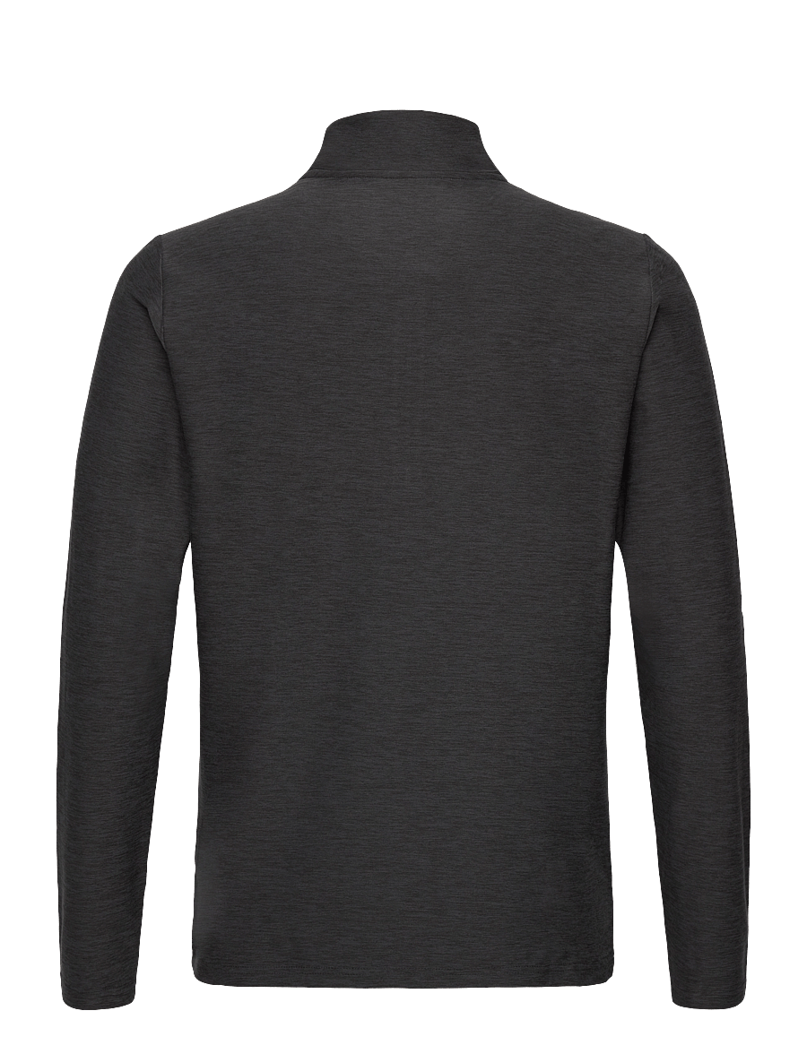 New Balance - Space Dye 1/4 Zip - polary i odzież ocieplająca - black heather - 1
