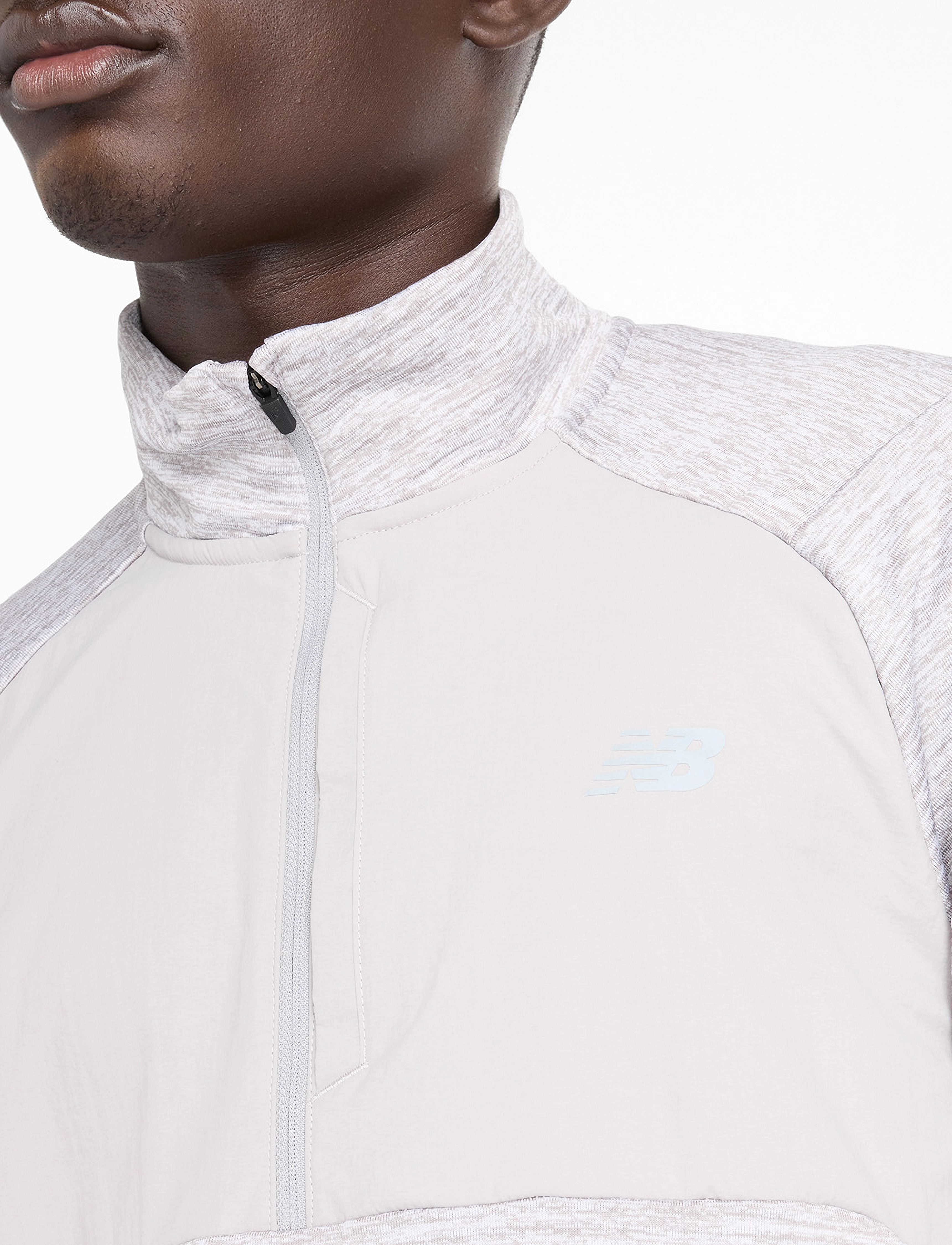 New Balance - RC Essential Heat Grid 1/2 Zip - athletic grey - 5