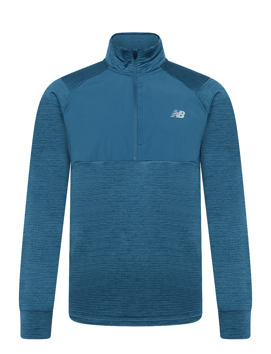 New Balance - RC Essential Heat Grid 1/2 Zip - fleece & midlayer - streamsong - 0