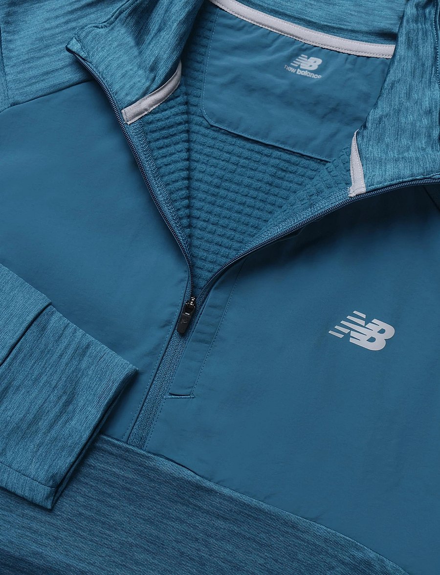 New Balance - RC Essential Heat Grid 1/2 Zip - fleece & midlayer - streamsong - 2