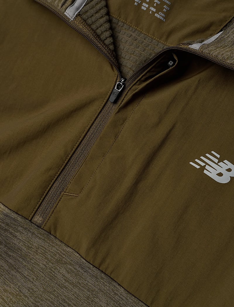 New Balance - RC Essential Heat Grid 1/2 Zip - fleece & midlayer - woodland heather - 2