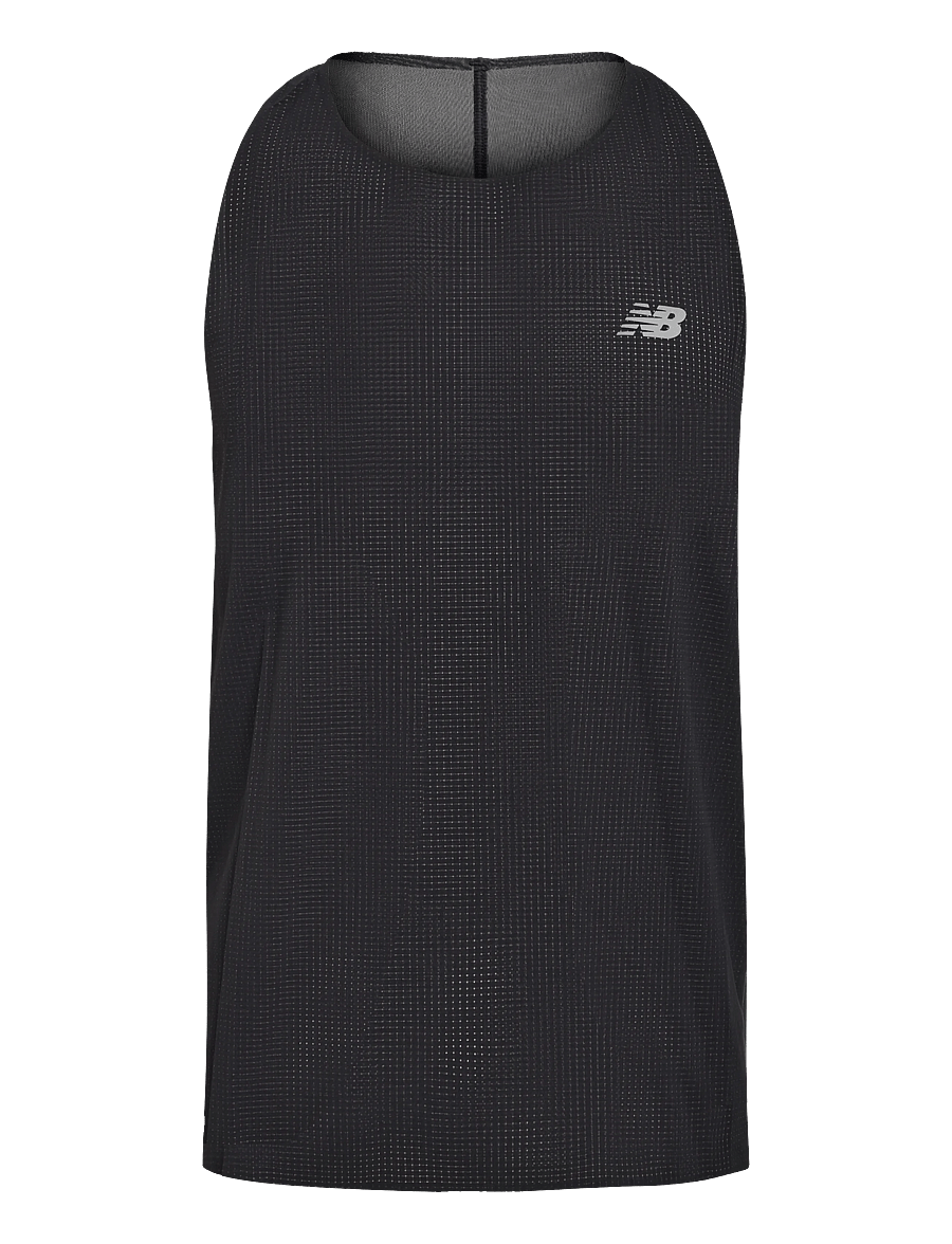 New Balance - Race Day Ultra Light Singlet - tank tops - black - 0