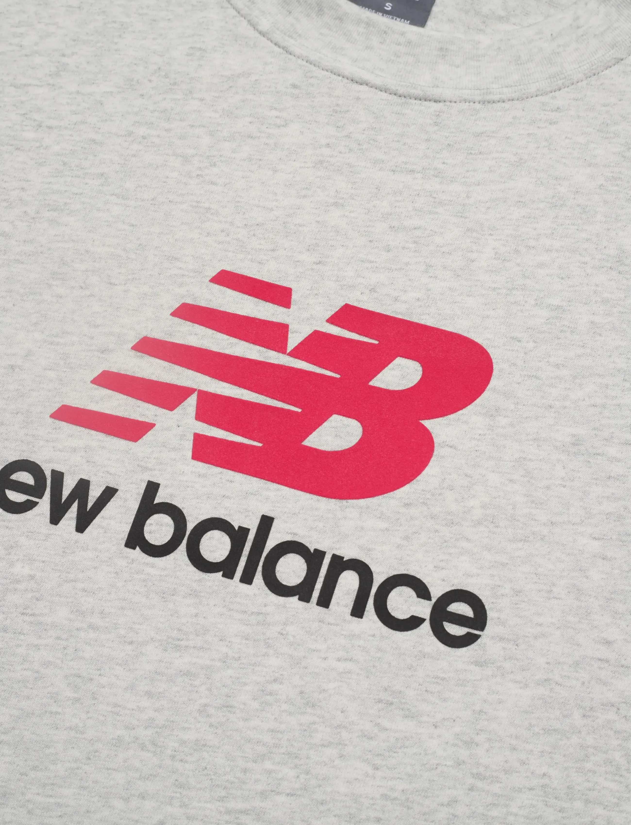 New Balance - Athletics Logo T-Shirt - tops & t-shirts - ash heather - 2