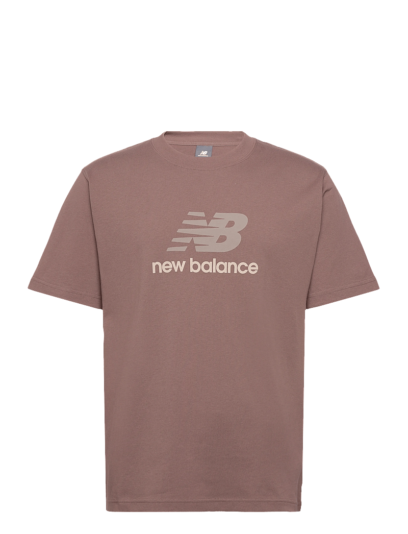 New Balance - Athletics Logo T-Shirt - oberteile & t-shirts - earth shadow - 0