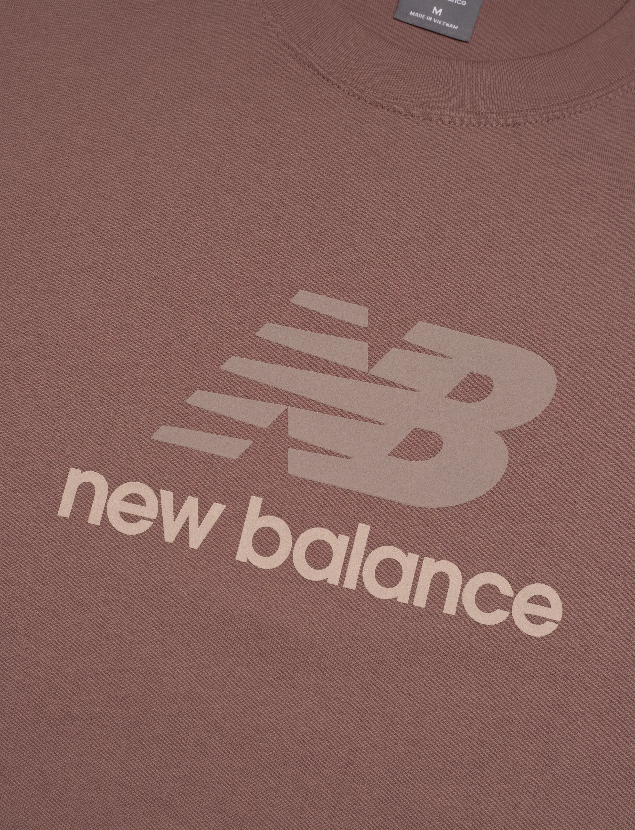New Balance - Athletics Logo T-Shirt - topi un t-krekli - earth shadow - 2
