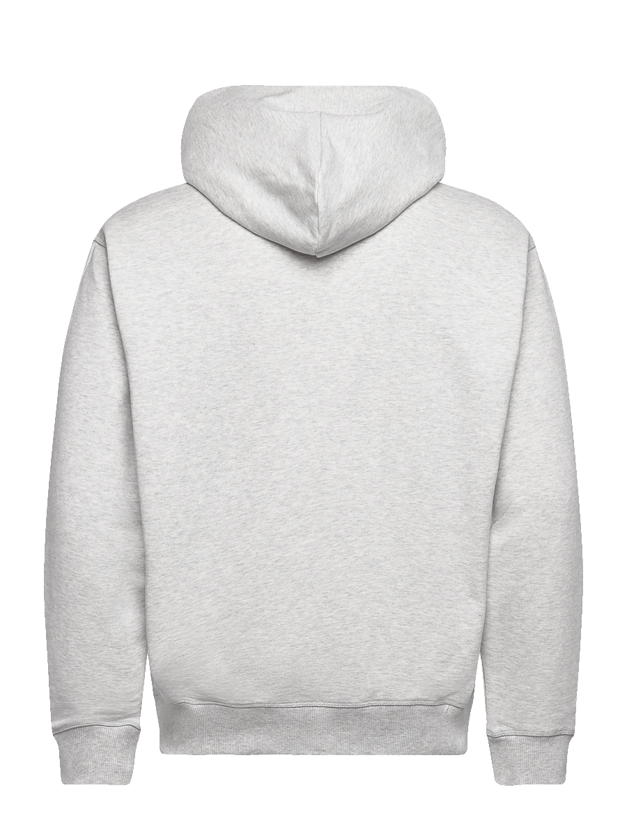 New Balance - Athletics French Terry Logo Hoodie - sweatshirts - ash heather - 1