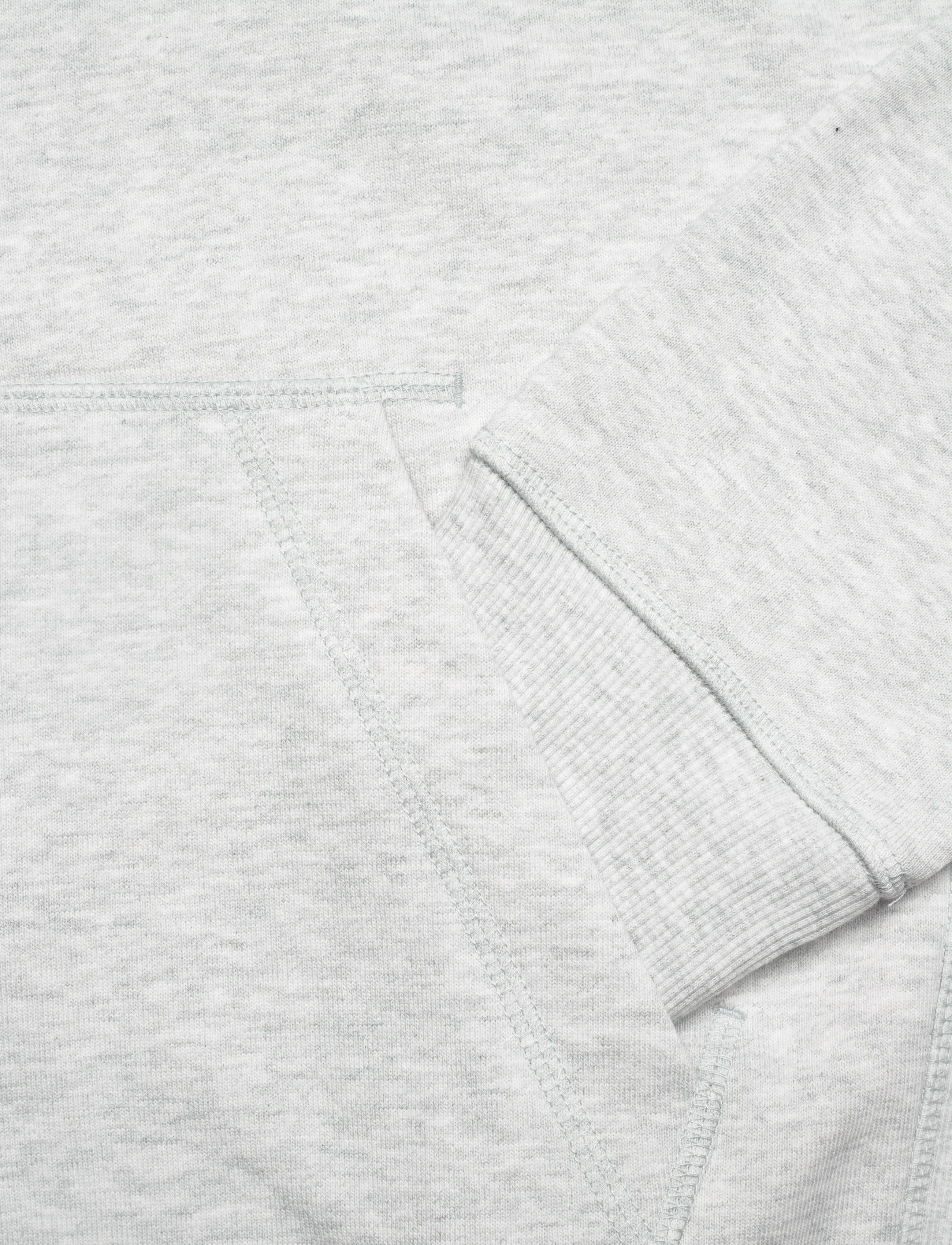 New Balance - Athletics French Terry Logo Hoodie - sweatshirts - ash heather - 3