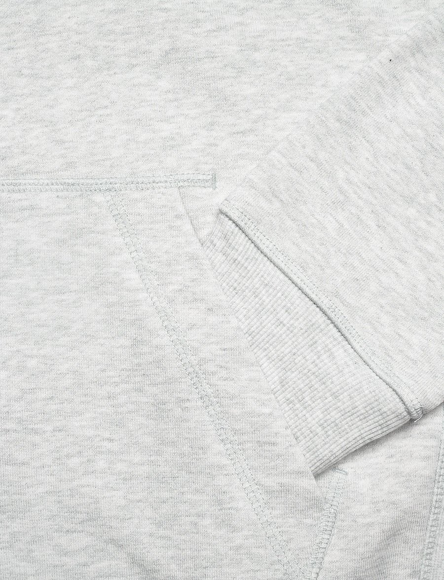 New Balance - Athletics French Terry Logo Hoodie - sweatshirts - ash heather - 3