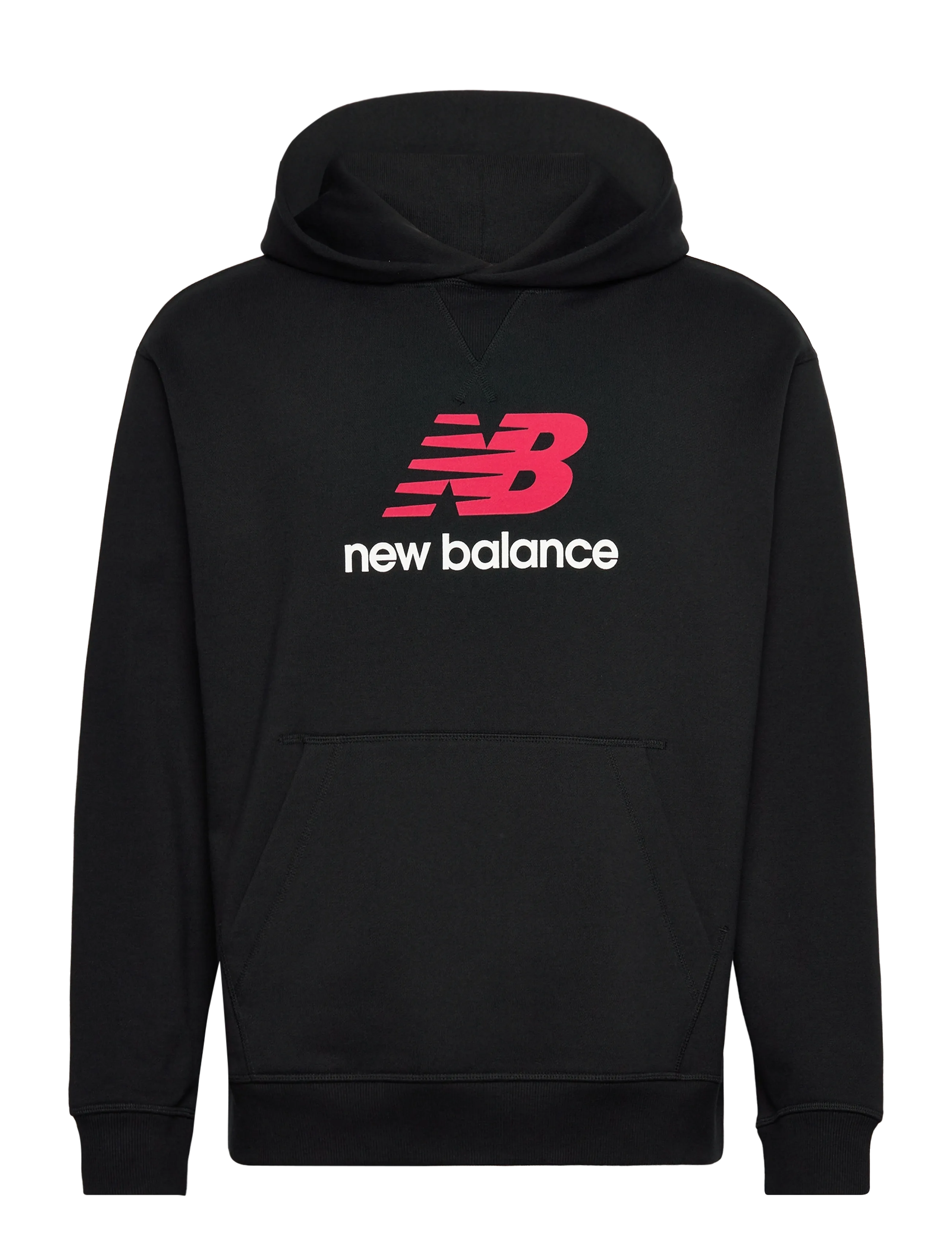 New Balance Athletics French Terry Logo Hoodie - Alles anzeigen - BLACK / black