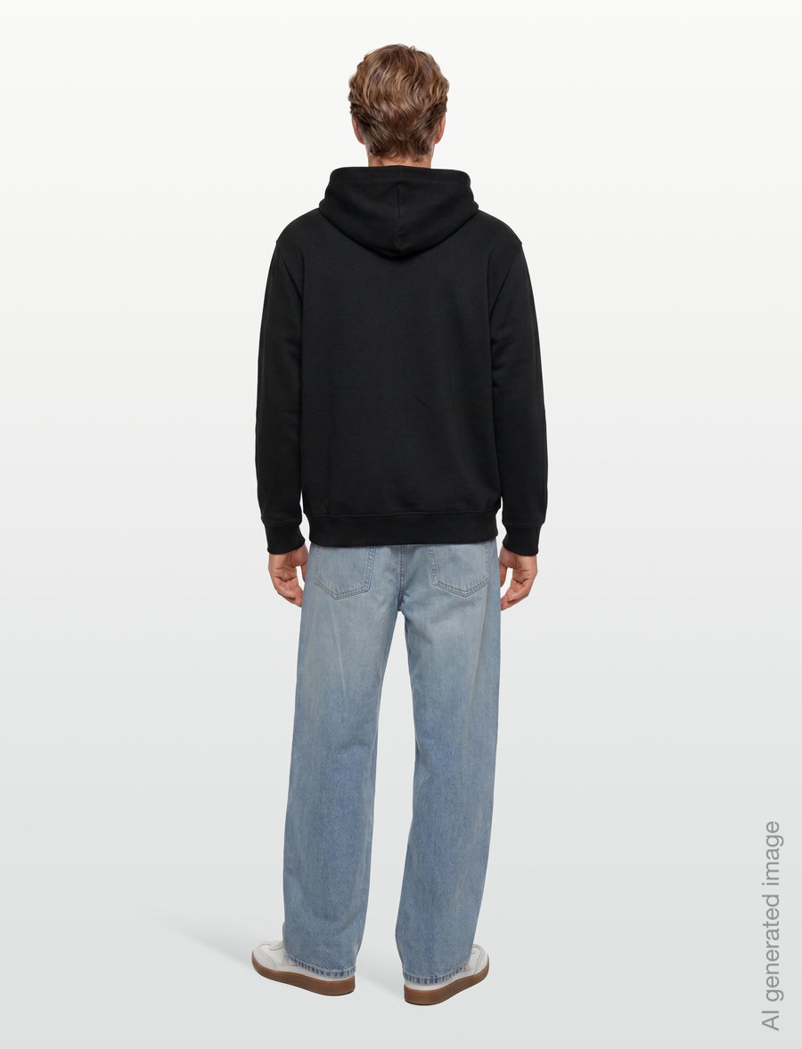 New Balance - Athletics French Terry Logo Hoodie - sweatshirts - black - 4