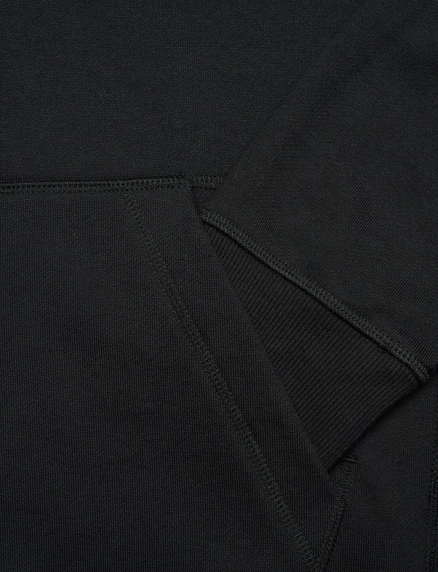 New Balance - Athletics French Terry Logo Hoodie - sweatshirts - black - 3